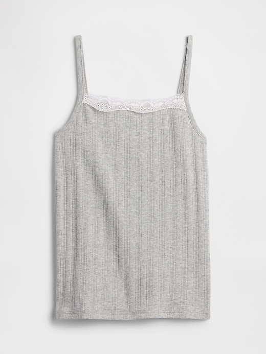Image number 1 showing, Kids Pointelle Cami