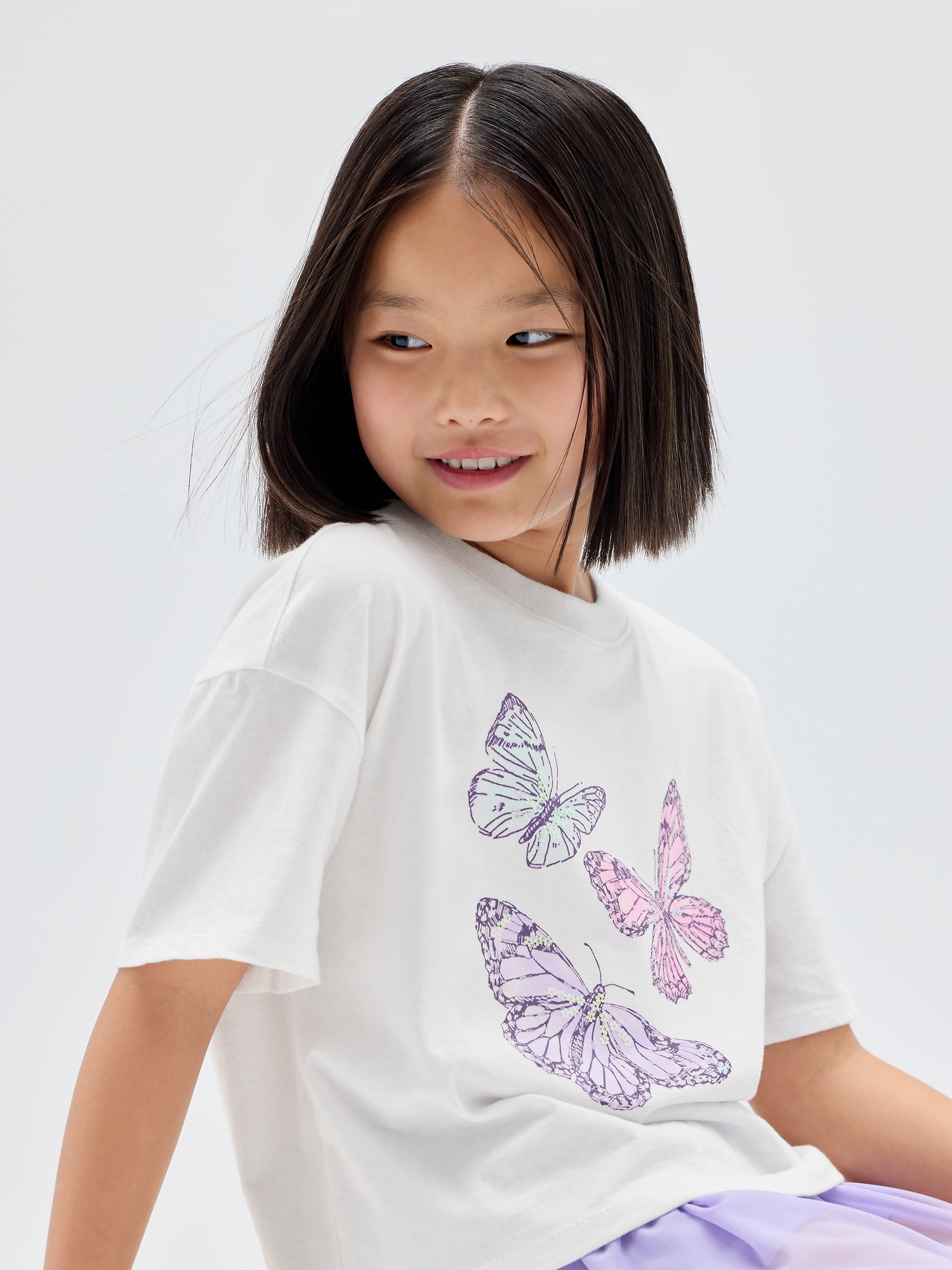 Kids Oversized Graphic T-Shirt | Gap Factory