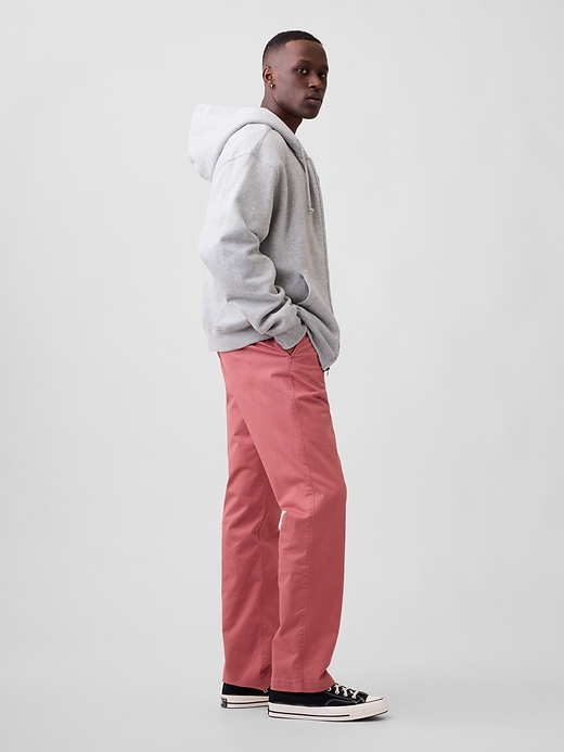 Image number 4 showing, GapFlex Essential Khakis in Straight Fit