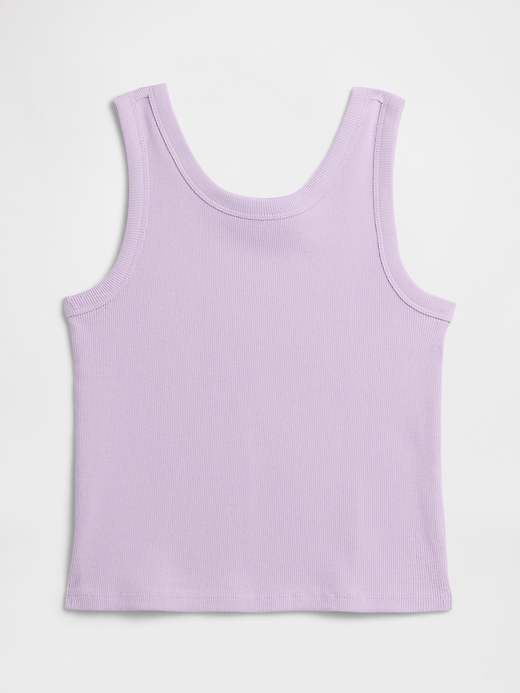 Image number 1 showing, Kids Ribbed Tank Top