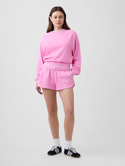 Image number 3 showing, Relaxed French Terry Crewneck Sweatshirt