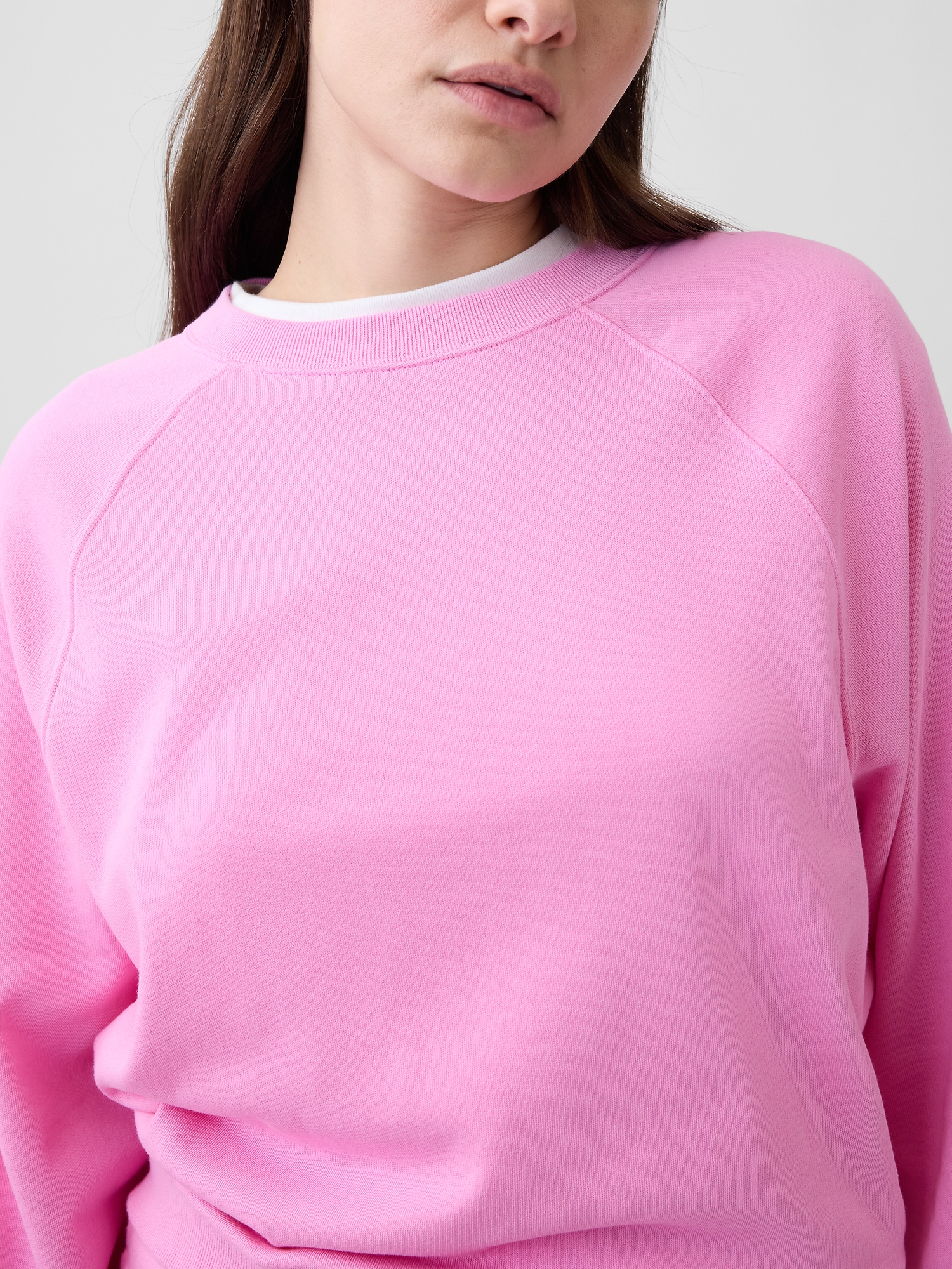 Relaxed French Terry Crewneck Sweatshirt | Gap Factory