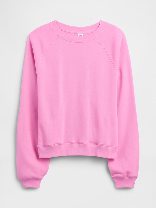 Image number 5 showing, Relaxed French Terry Crewneck Sweatshirt