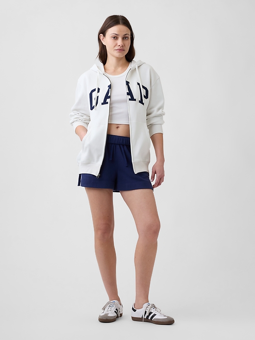 Image number 5 showing, Adult Relaxed Gap Logo Zip Hoodie