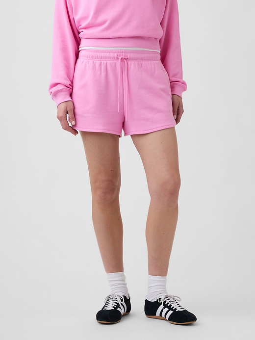 Image number 3 showing, Relaxed French Terry Dolphin Shorts