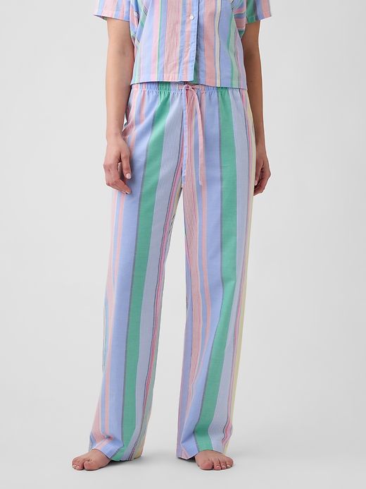 Image number 3 showing, Poplin PJ Pants