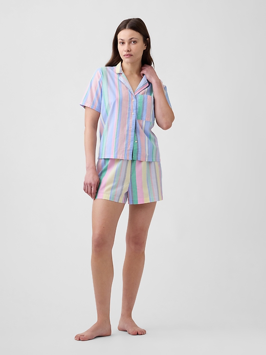 Image number 3 showing, Poplin PJ Shirt