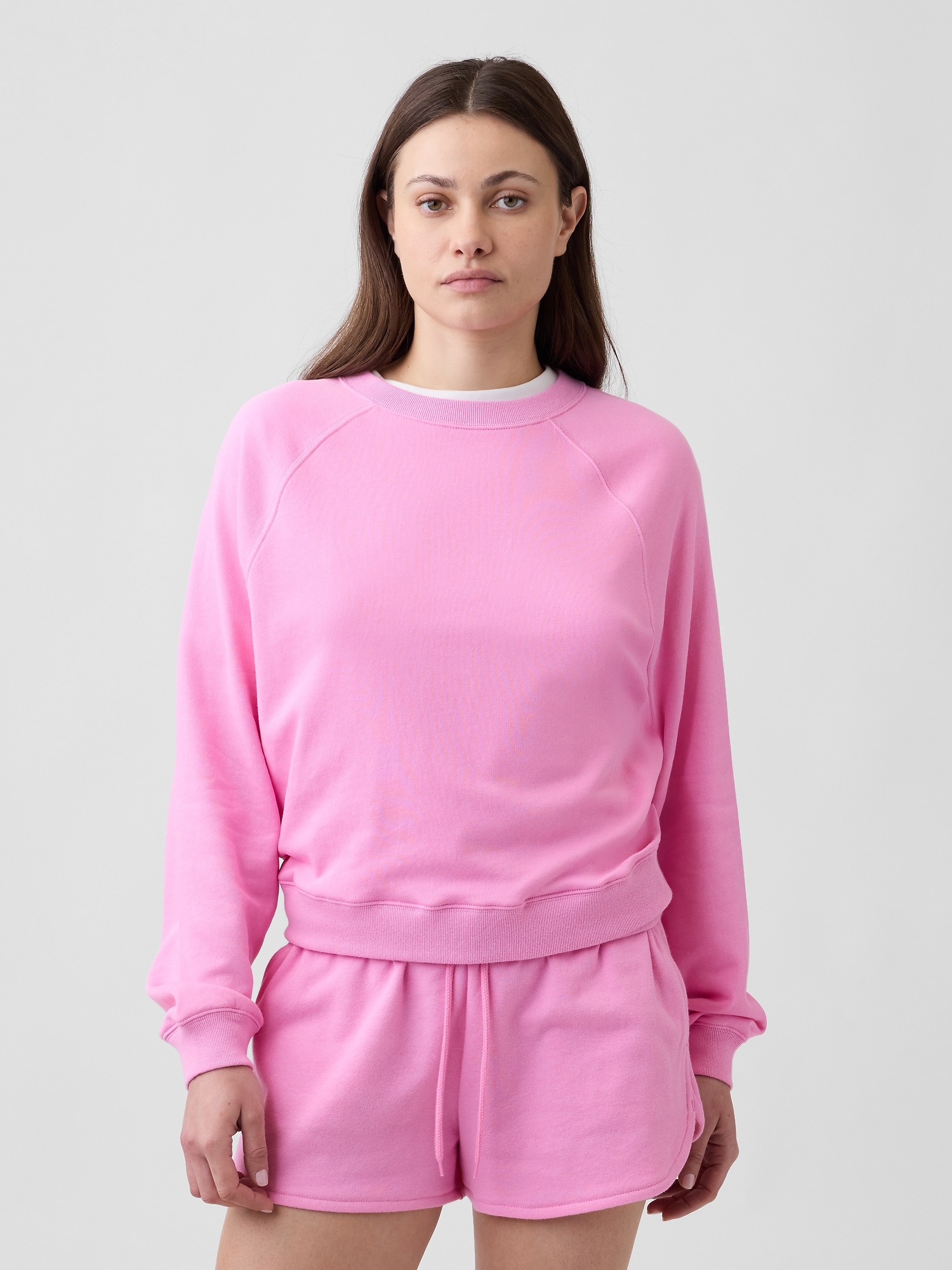Relaxed French Terry Crewneck Sweatshirt | Gap Factory