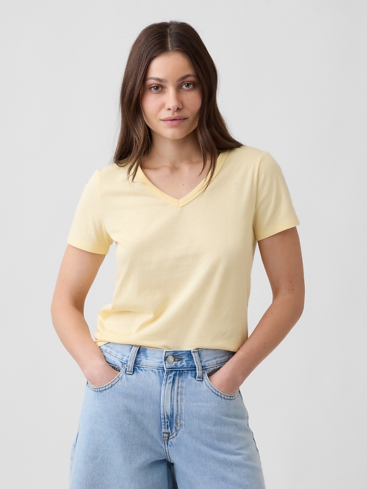 Image number 1 showing, Favorite V-Neck T-Shirt