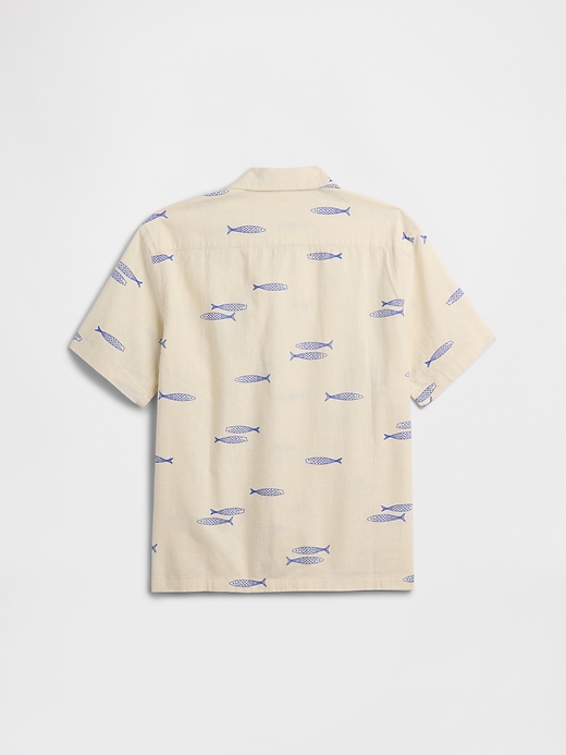 Image number 2 showing, Kids Textured Vacay Shirt