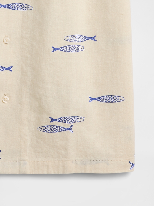Image number 3 showing, Kids Textured Vacay Shirt
