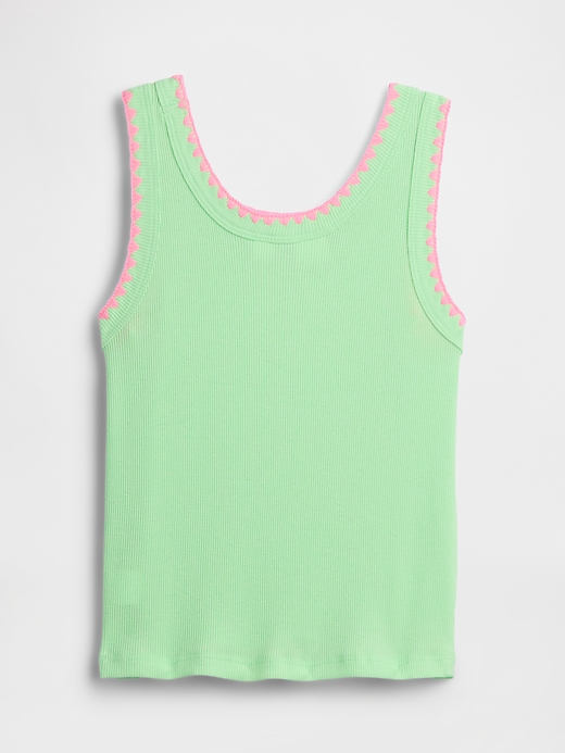 Image number 2 showing, Kids Ribbed Tank Top