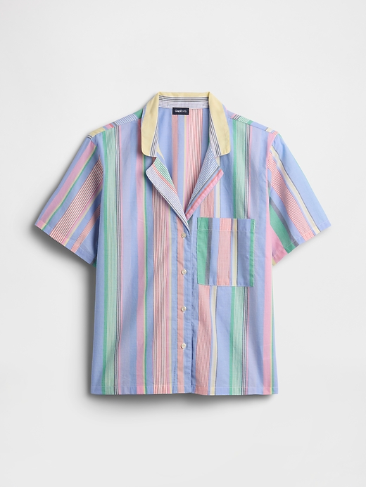 Image number 4 showing, Poplin PJ Shirt