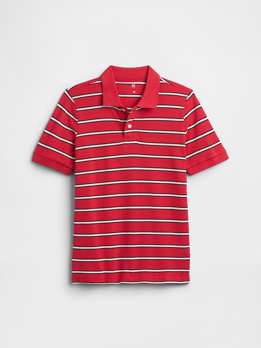 Image number 1 showing, Kids Pique Polo Shirt