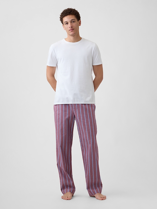 Image number 1 showing, Relaxed Poplin PJ Pants