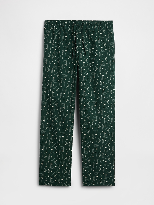 Image number 4 showing, Relaxed Poplin PJ Pants