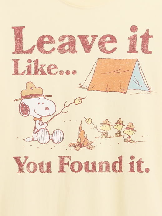 Image number 5 showing, Peanuts Everyday Soft Relaxed Graphic T-Shirt