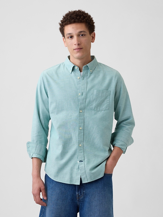 Image number 1 showing, Oxford Shirt in Standard Fit