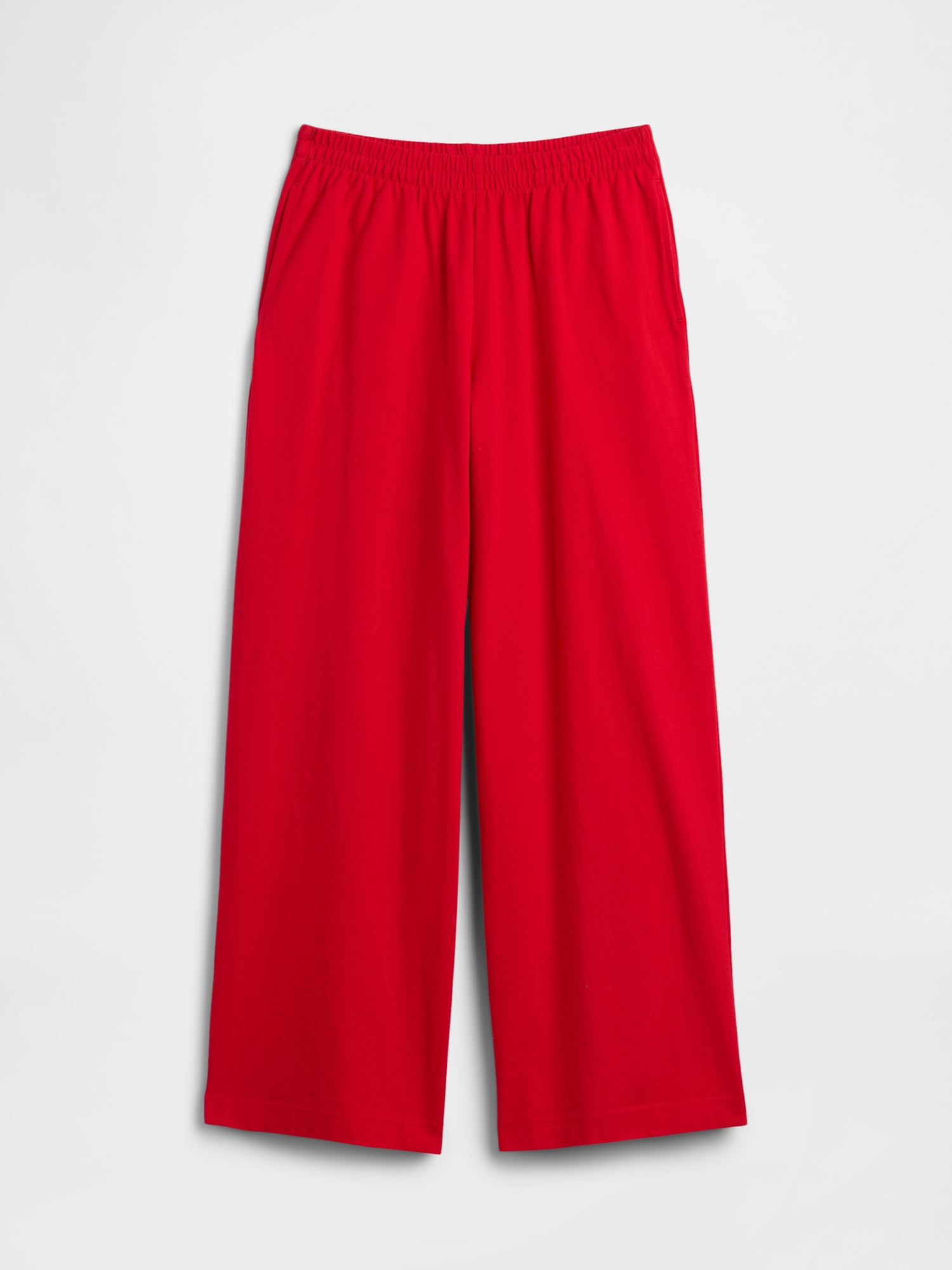 Heavyweight Pull-On Wide-Leg Crop Pants | Gap Factory