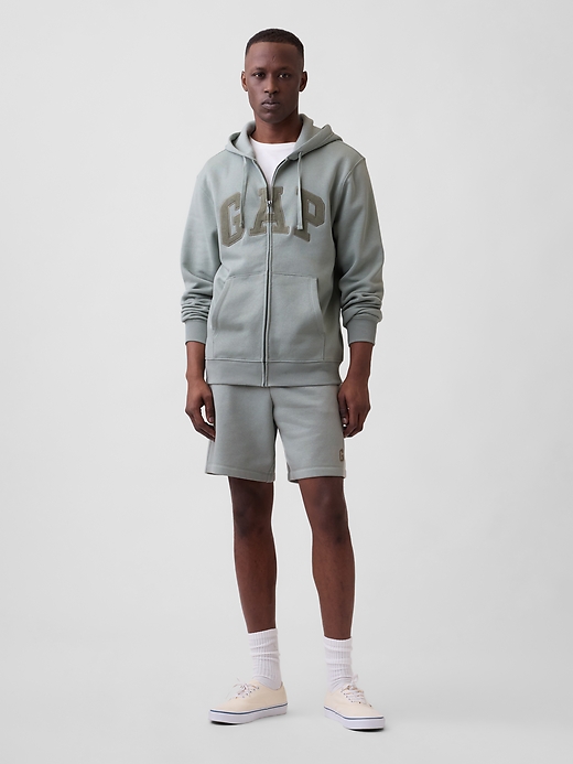 Image number 3 showing, Adult Relaxed Gap Logo Zip Hoodie