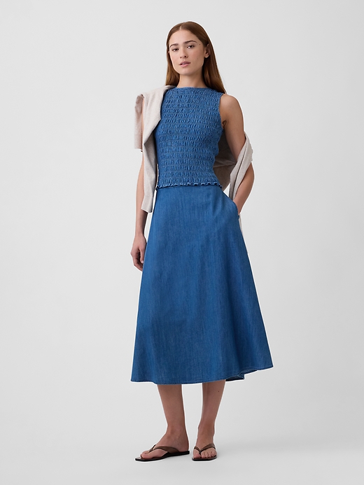 Image number 1 showing, Pull-On Maxi Skirt