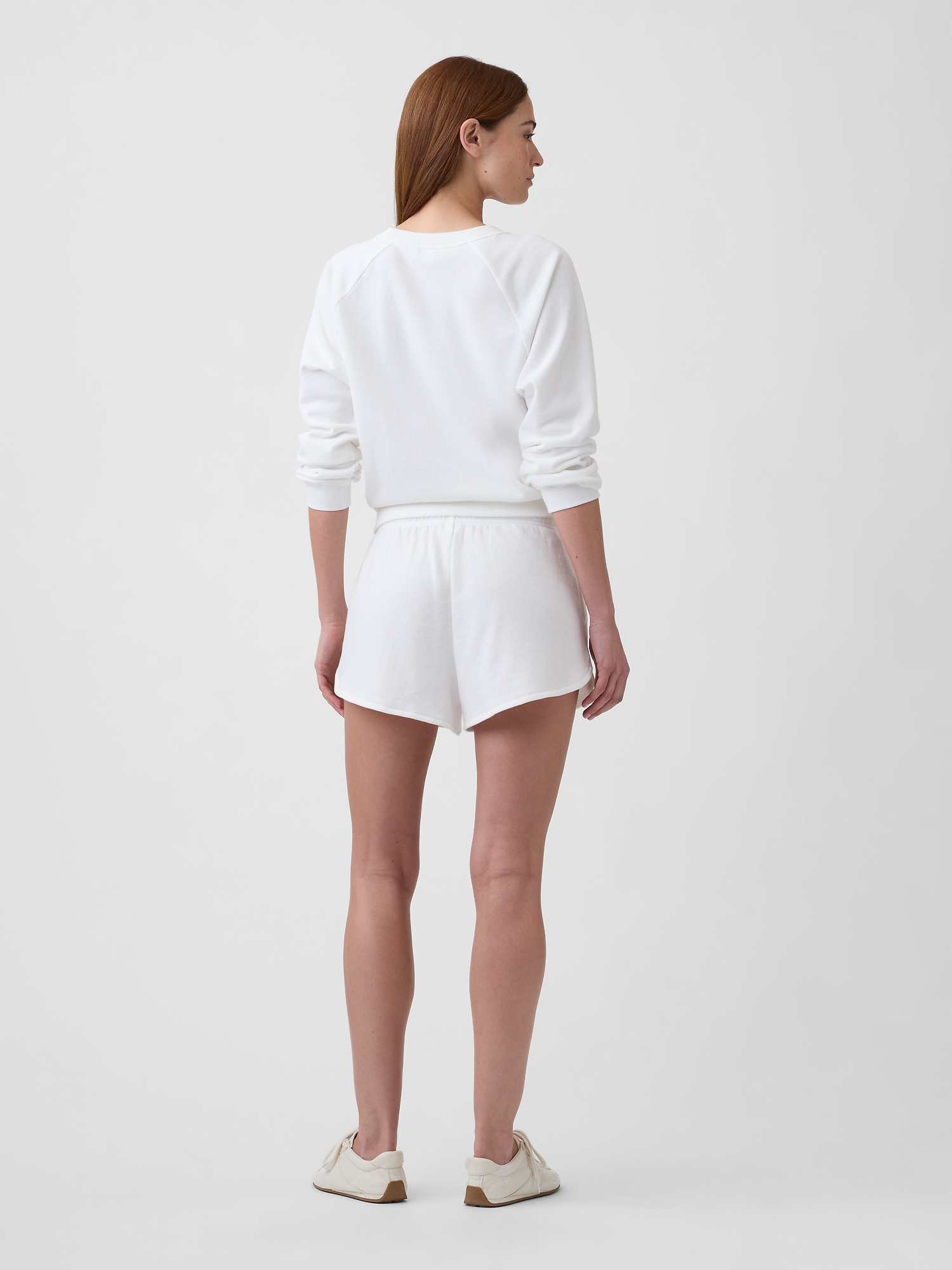 Relaxed French Terry Dolphin Shorts | Gap Factory