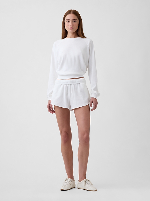 Image number 3 showing, Relaxed French Terry Crewneck Sweatshirt