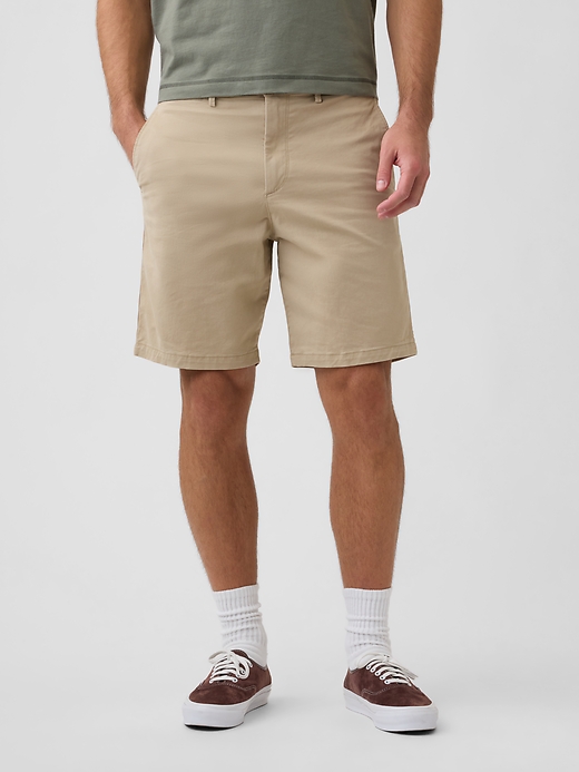 Image number 3 showing, 9" Essential Khaki Shorts