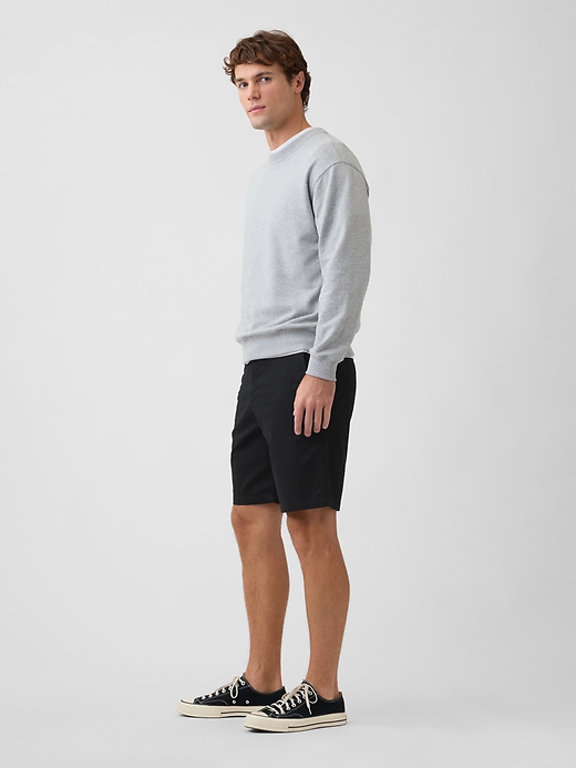 Image number 4 showing, 9" Essential Khaki Shorts