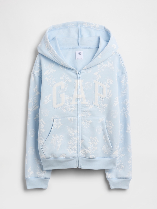Image number 1 showing, Kids Relaxed Gap Logo Zip Hoodie