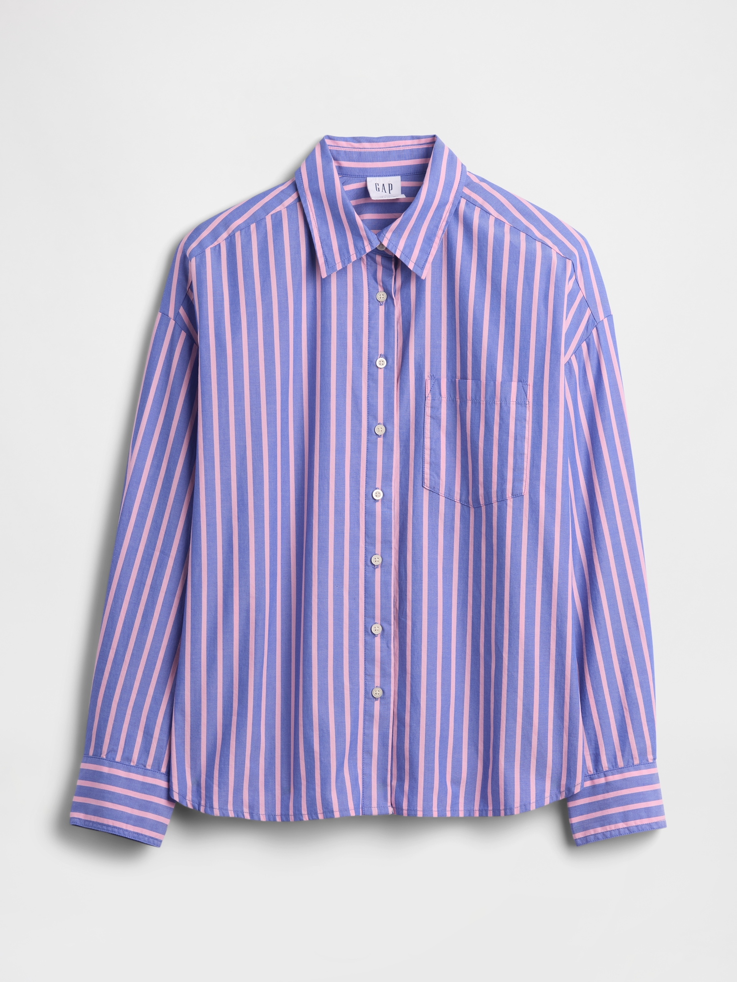 Oversized Shirt in Poplin | Gap Factory