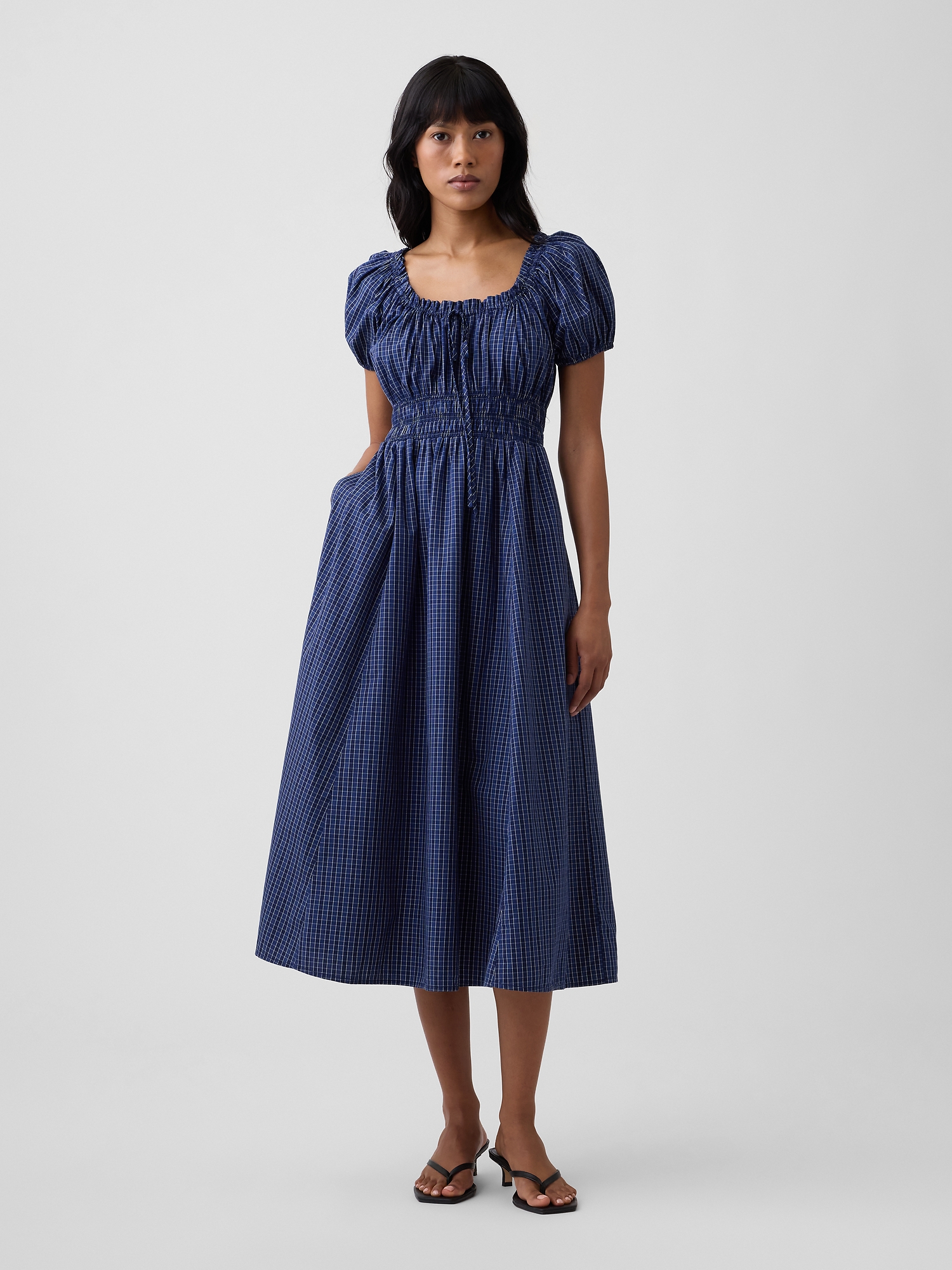 Puff Sleeve Maxi Dress | Gap Factory