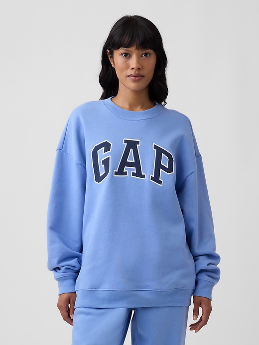 Image number 4 showing, Adult Relaxed Gap Logo Sweatshirt