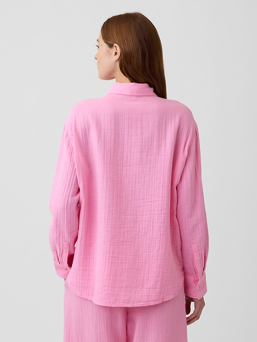 Oversized Shirt in Gauze | Gap Factory