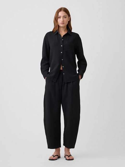Oversized Shirt in Gauze | Gap Factory