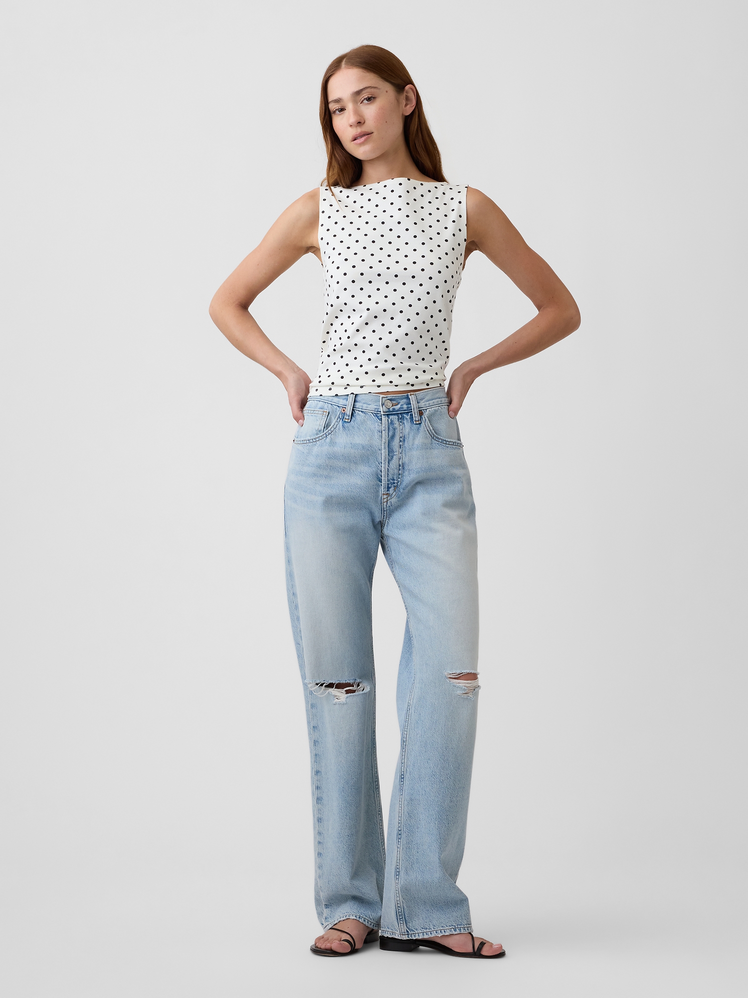 トップス boat neck tanktop Boatneck Tank Top | Gap Factory