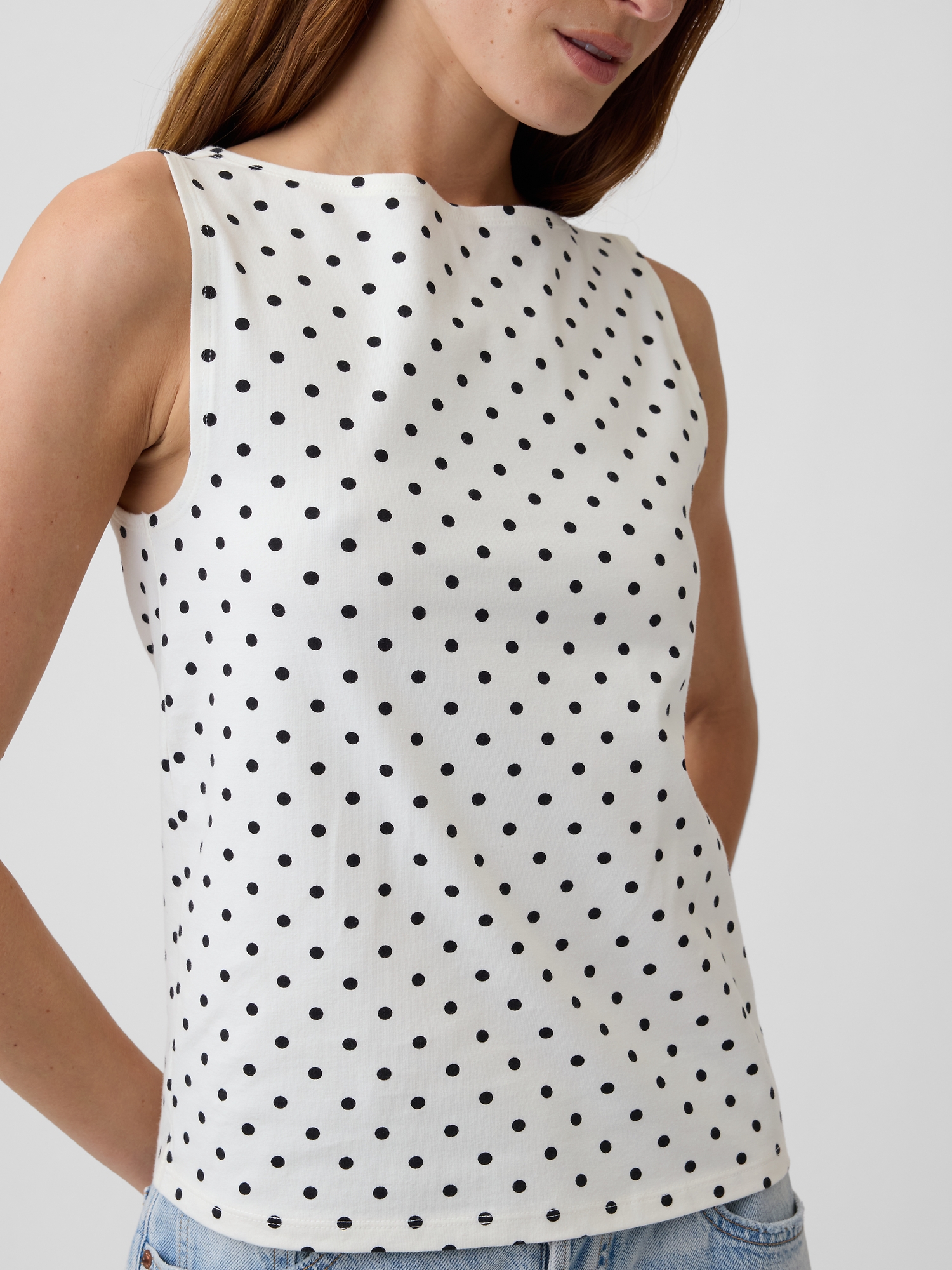 Boatneck Tank Top | Gap Factory