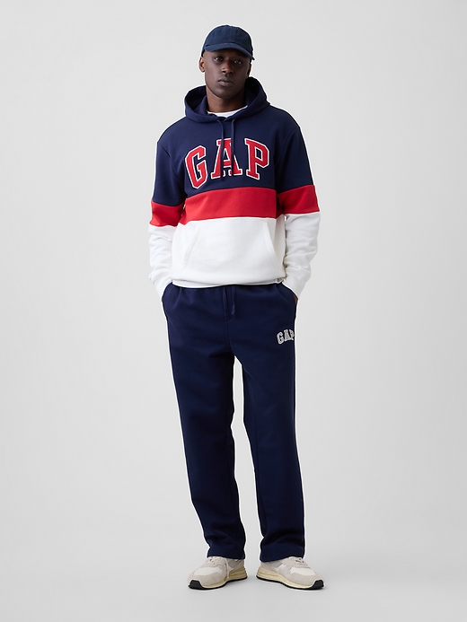 Image number 3 showing, Adult Relaxed Gap Logo Colorblock Hoodie