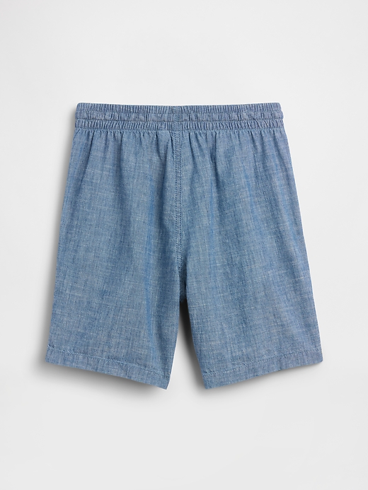 L'image numéro 2 présente Short décontracté à taille extensible pour Enfant