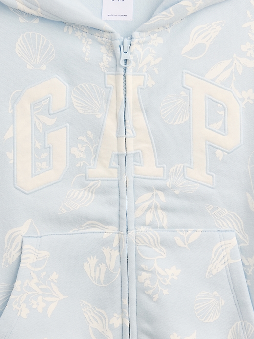 Image number 3 showing, Kids Relaxed Gap Logo Zip Hoodie