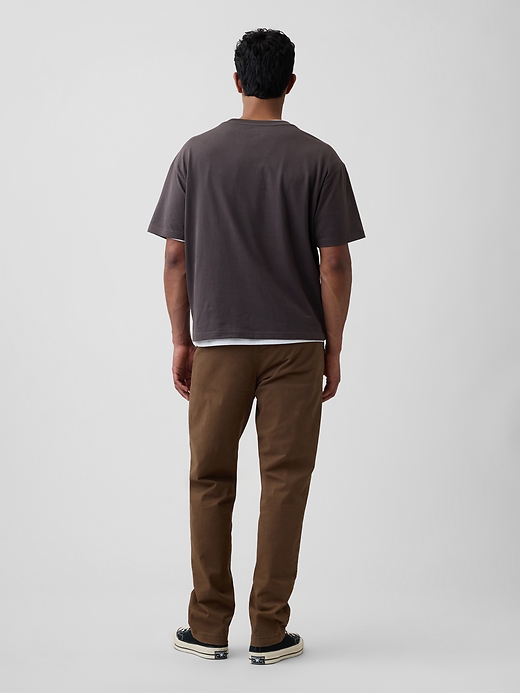 Image number 2 showing, GapFlex Essential Khakis in Straight Fit