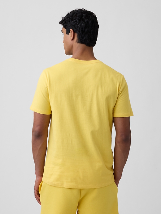 L'image numéro 2 présente T-shirt doux de tous les jours à logo Gap