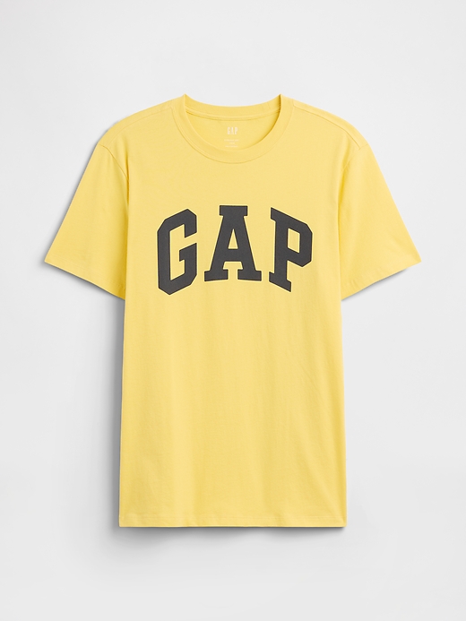L'image numéro 4 présente T-shirt doux de tous les jours à logo Gap