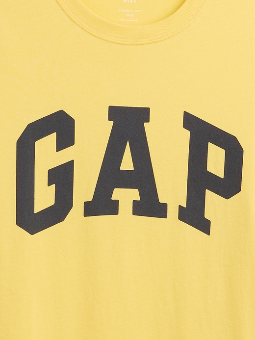 L'image numéro 5 présente T-shirt doux de tous les jours à logo Gap