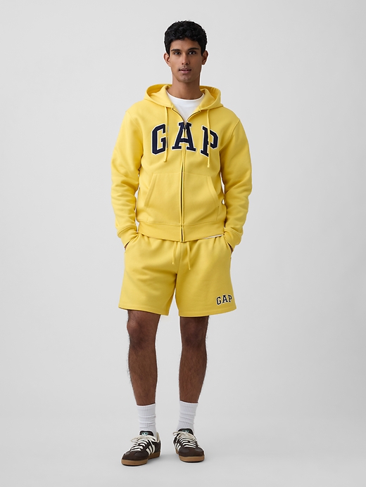 Image number 3 showing, Adult Relaxed Gap Logo Zip Hoodie