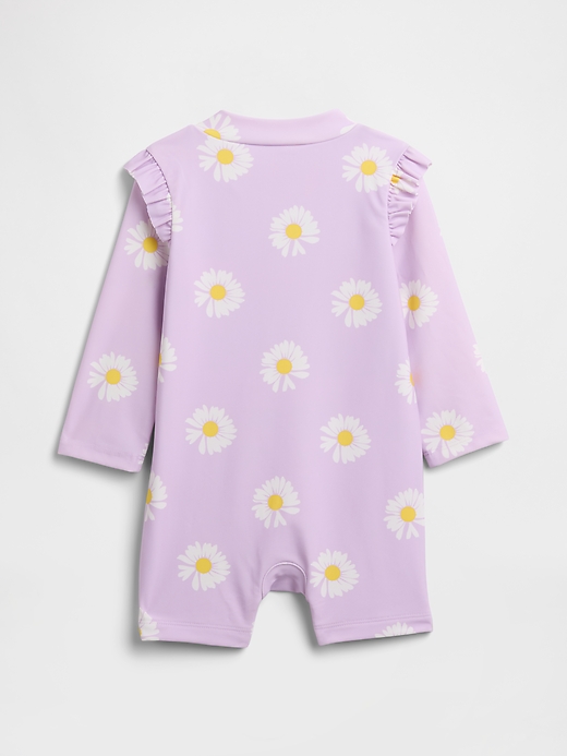 Image number 3 showing, Baby One-Piece Rash Guard