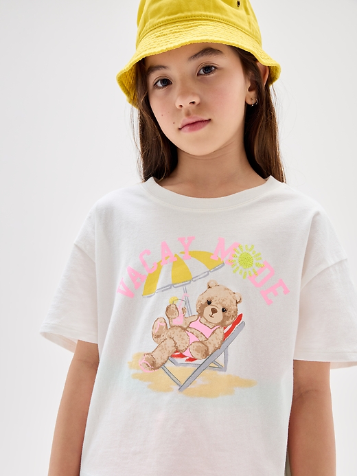 L'image numéro 4 présente T-shirt décontracté à imprimé pour Enfant