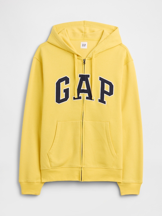 L'image numéro 6 présente Veste à capuchon décontractée à logo Gap pour Adulte
